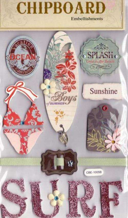 Chipboard Embellishments - Crafts Scrapbooking