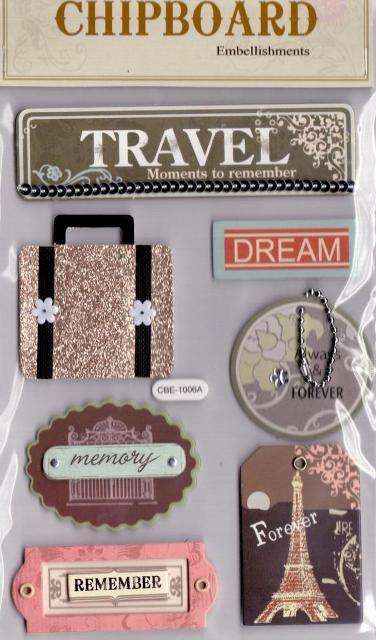 Chipboard Embellishments - Crafts Scrapbooking