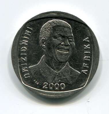 $$$ THE SCARES 2000 SMILLING MADIBA COIN $$$$