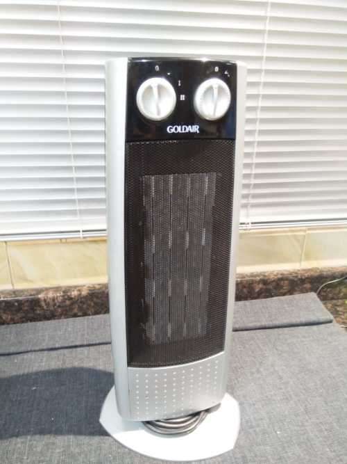 Goldair PTC Tower Fan Heater