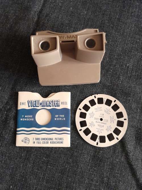 Vintage ViewMaster plus reel