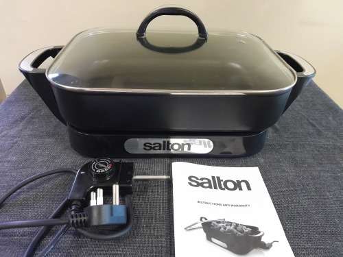Salton Electric Casserole Frying Pan X-large 6.8L