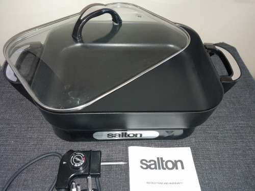 Salton Electric Casserole Frying Pan X-large 6.8L