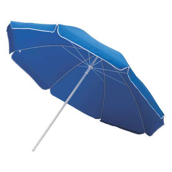 Beach / Picnic sunshade outdoor umbrella - Blue