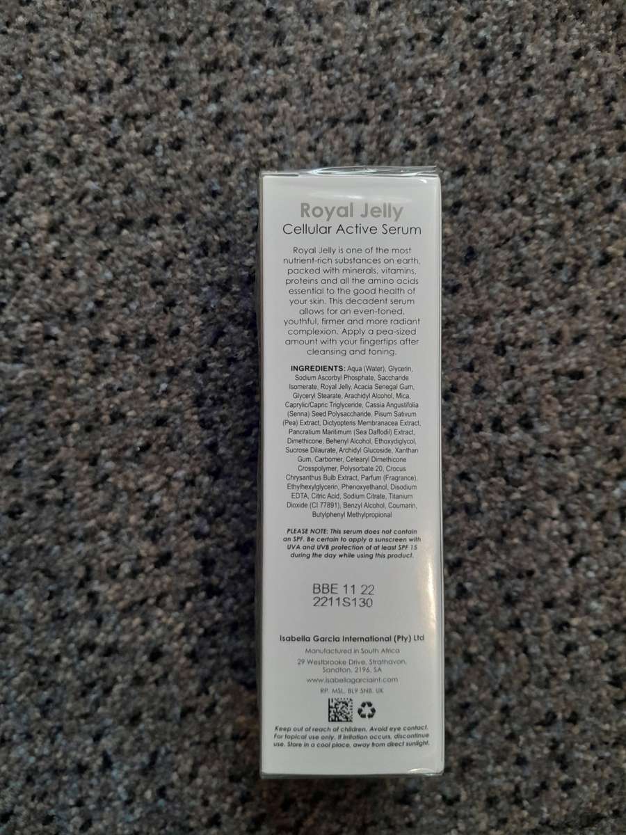 Royal Jelly Cellular Active Serum 30ml Isabella Garcia