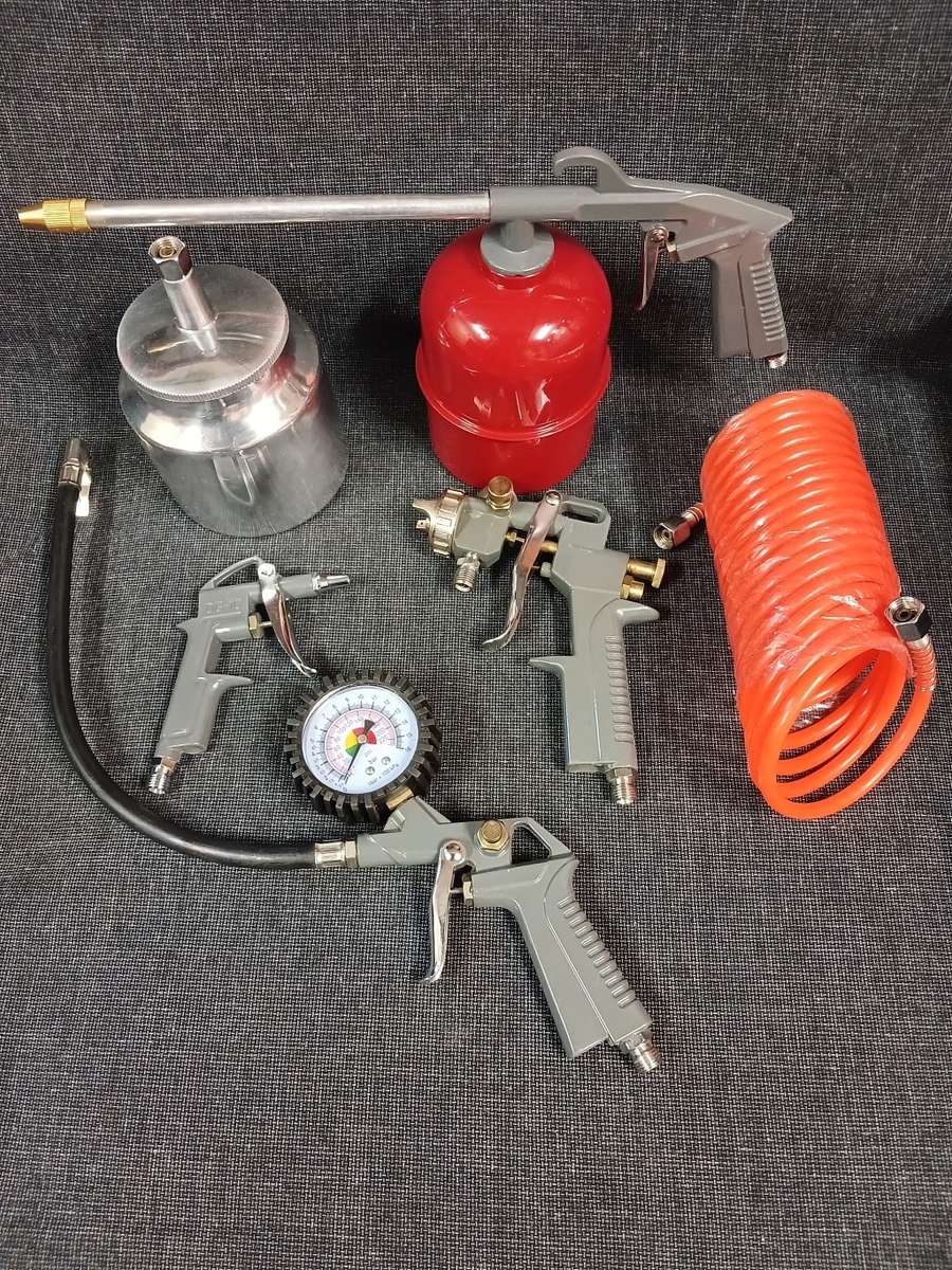 Tradeair 5 piece Air Compressor Accessories Kit Brand New
