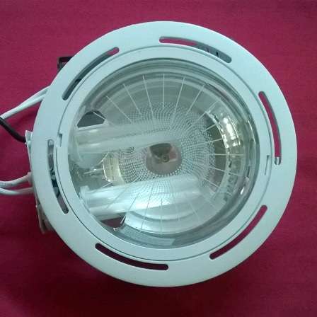 Recessed CFL Fluorescent Downlight with 2x CFL Bulbs New