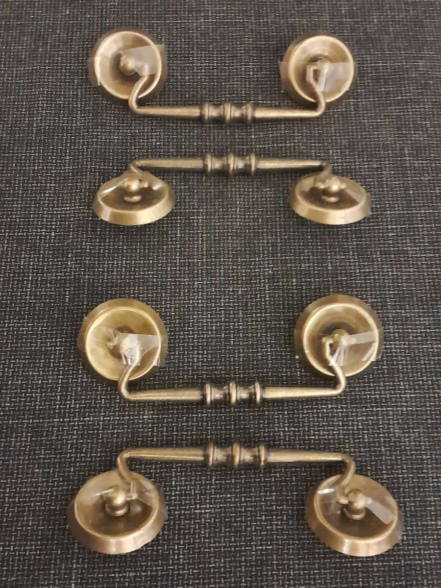 Vintage door handles x 4