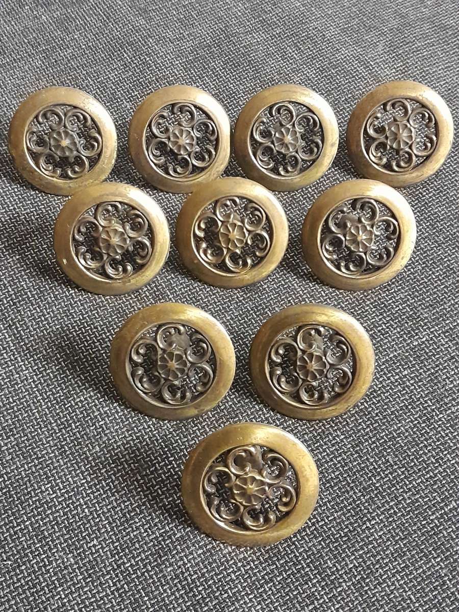 Vintage antique door knobs x 10