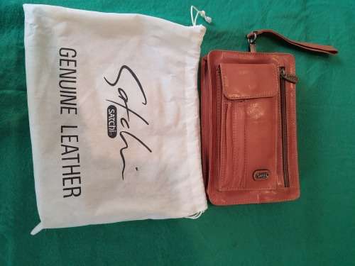 SATCHI GENIUINE LEATHER PERCE BAG