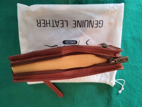 SATCHI GENIUINE LEATHER PERCE BAG