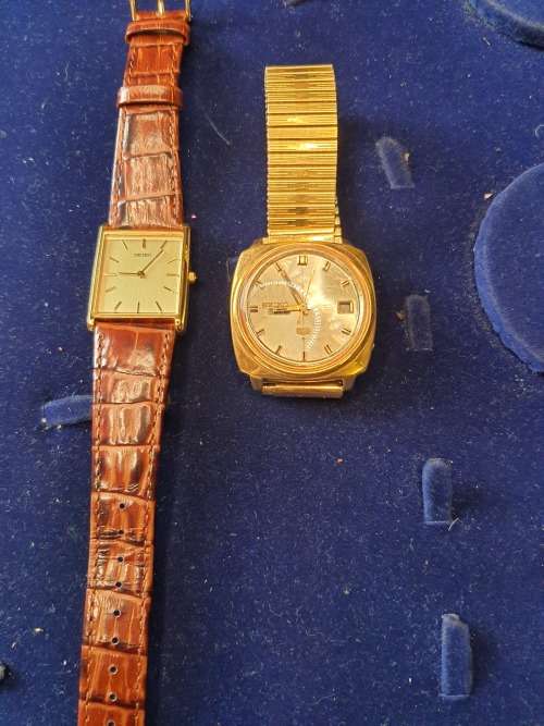 2 EXQUISITE SEIKO WRIST WATCHES