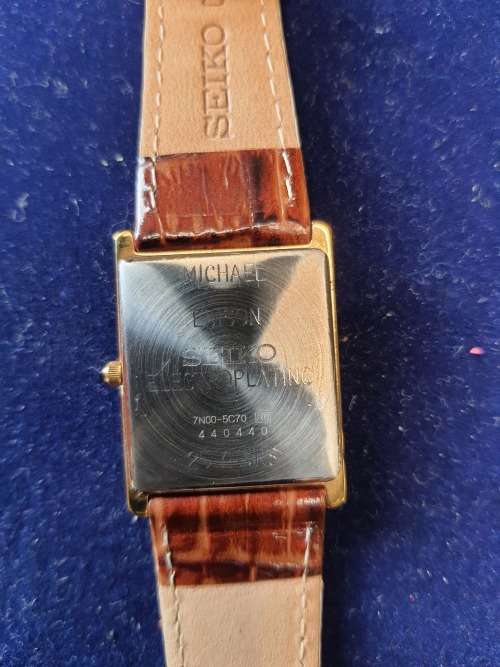 2 EXQUISITE SEIKO WRIST WATCHES