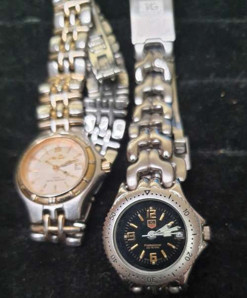 A JOBLOT VINTAGE WOMANS QUALITY WATCHES SOLD AS IS NOT TESTED