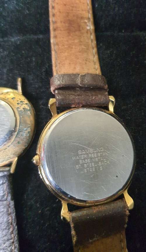 A VINTAGE COLLECTION GENTS WRIST WATCHES SOLD AS NOT TESTED