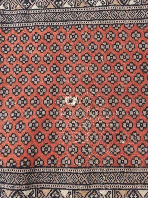 A BEAUTIFULL VINTAGE PERSIAN RUG RUNNER USED