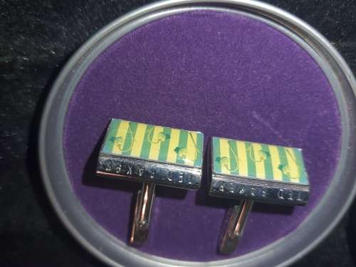 TWO RARE VINTAGE TED BAKER MENS CUFFLINKS SOLD AS IS