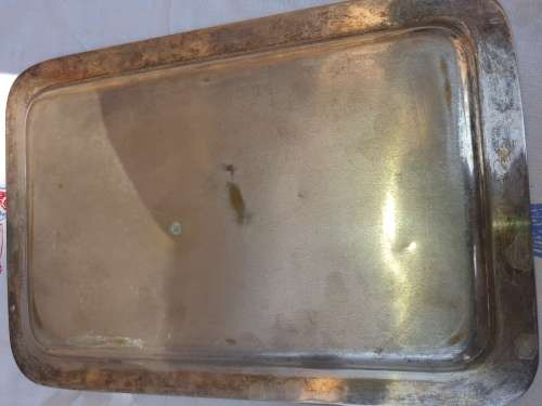 A MIXED VINTAGE JOBLOT SILVER PLATED AND PUTAL BAR UTENSILS SOLD AS IS