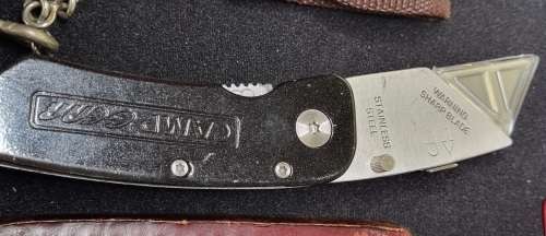 A COLLECTION FOR ALL THE MEN LIGHTERS, POCKET KNIVES AND MULTI TOOLS SOLD AS IS