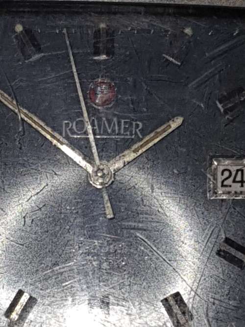 An antique ROAMER Red Sea Automatic watch working sold as is not tested