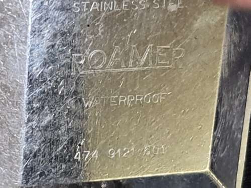 An antique ROAMER Red Sea Automatic watch working sold as is not tested