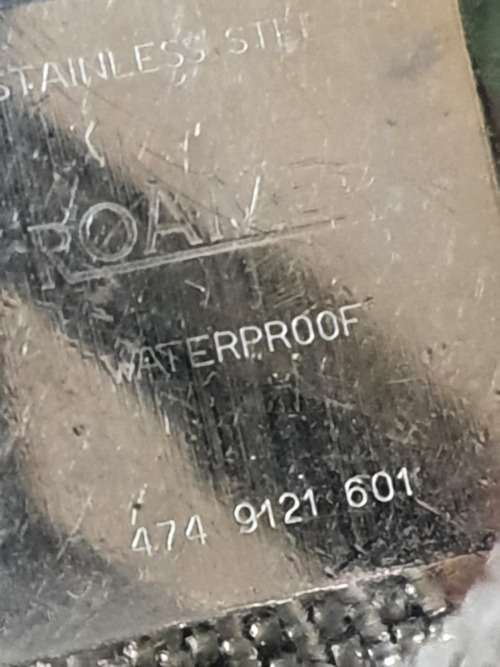 An antique ROAMER Red Sea Automatic watch working sold as is not tested