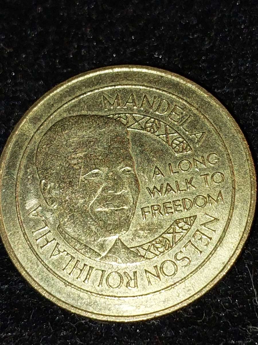 SA COIN WE LOVE MANDELA LONG WALK TO FREEDOM COIN SOLD AS IS