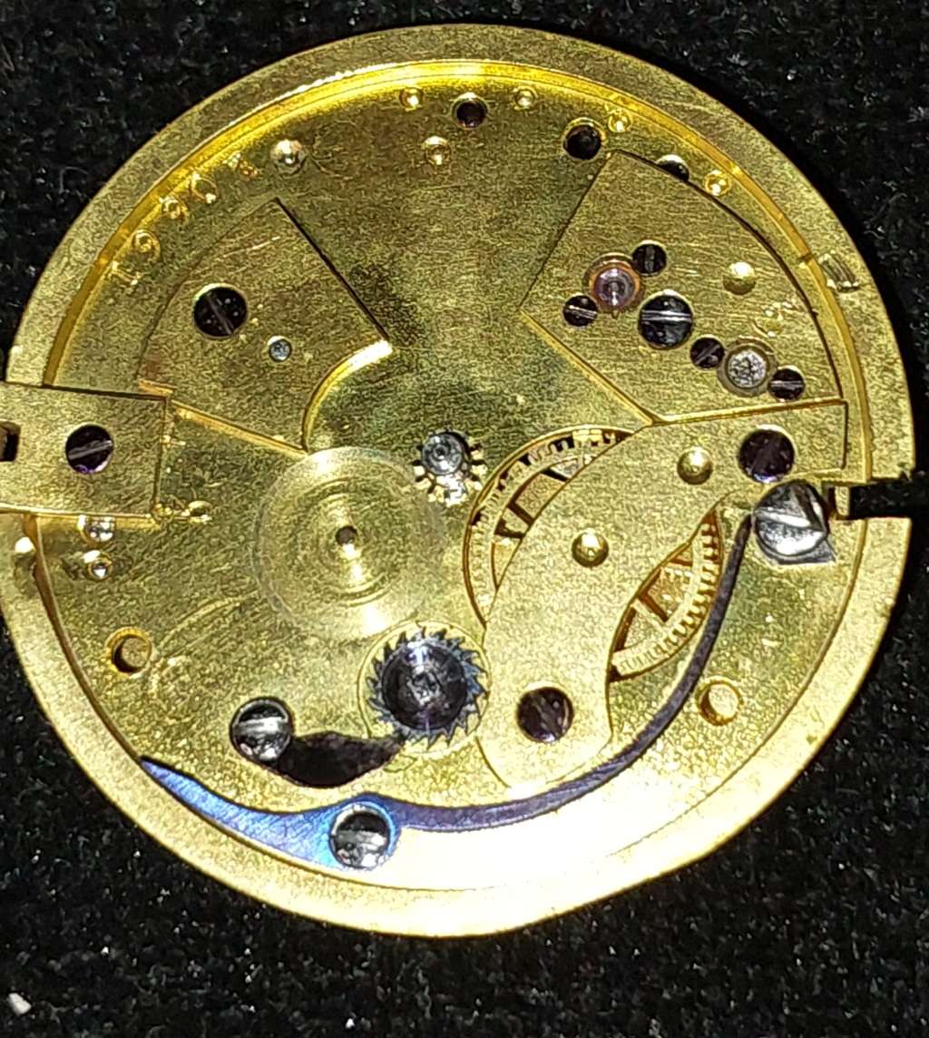 A HAMILTON & CO LONDON WATCH MECHANISM SOLD AS IS NOT TESTED