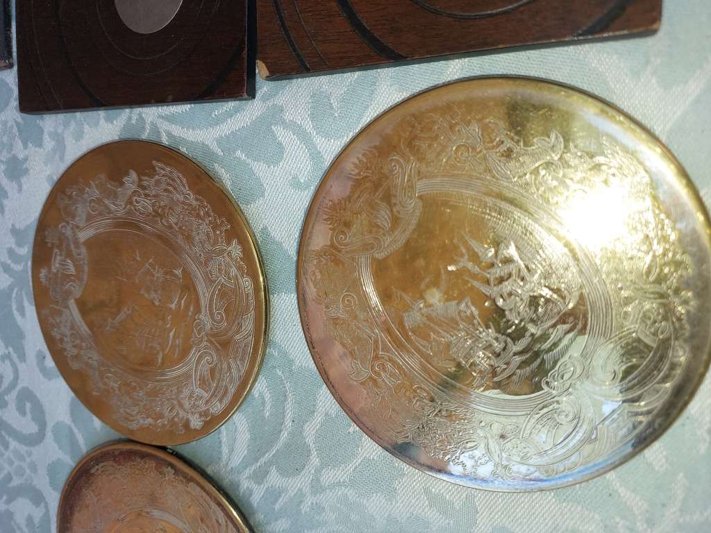 A COLLECTION OF COASTERS FOR THE BAR