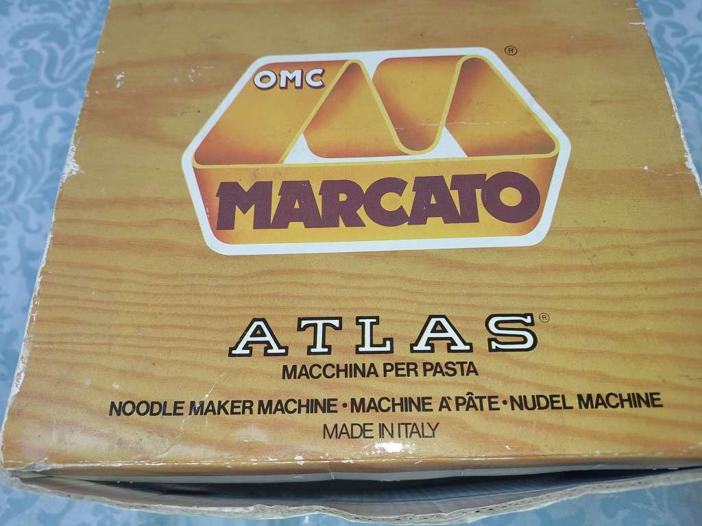 A MARCATO MADE IN ITALY PASTA MACHINE SOLD AS IS