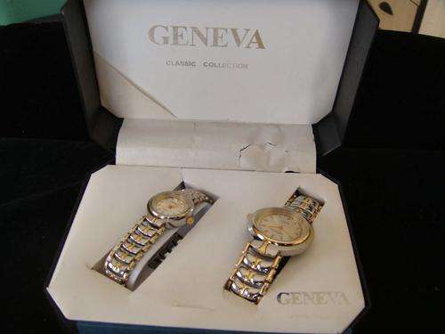 HIS & HERS GENEVA CLASSIC COLLECTION WATCHES