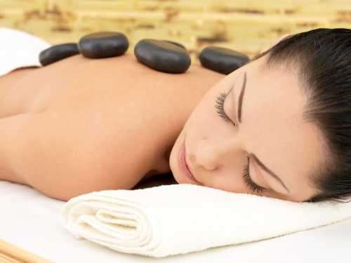 30 Minute Hot Stone Massage and a Deluxe Pedi or Mani for two people