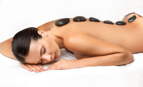 30 Minute Hot Stone Massage and a Deluxe Pedi or Mani for two people
