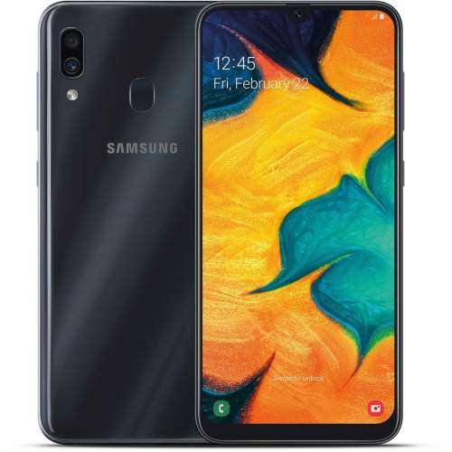 SAMSUNG A30 64GB - BLACK (Brand New Sealed - Local Stock)