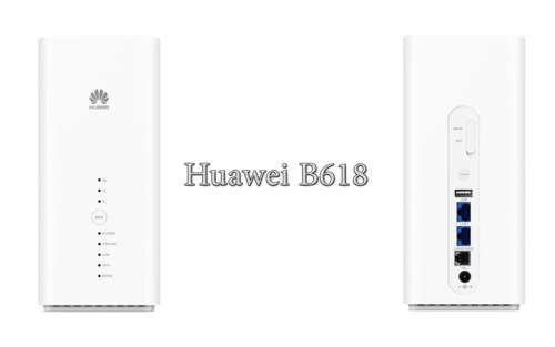 Huawei B618 LTE WiFi Router - White - Immaculate Condition