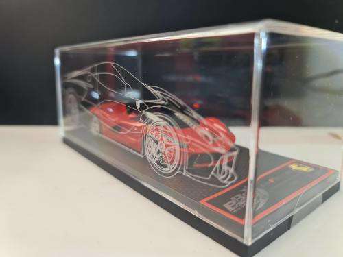 FERRARI `` LA FERRARI `` RED GENEVE AUTO SHOW 2013 BBR LIM. BBRC115A 1/43