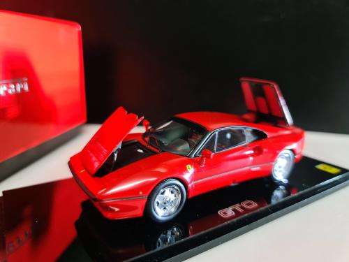 FERRARI 288 GTO RED 1/43 KYOSHO 05071R