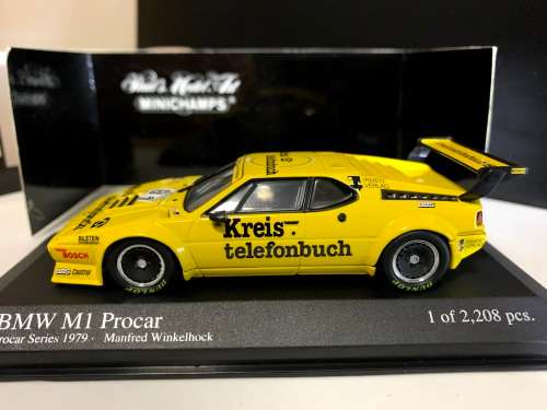 Minichamps 1/43 BMW M1 Procar M. Winkelhock 1979 430792581
