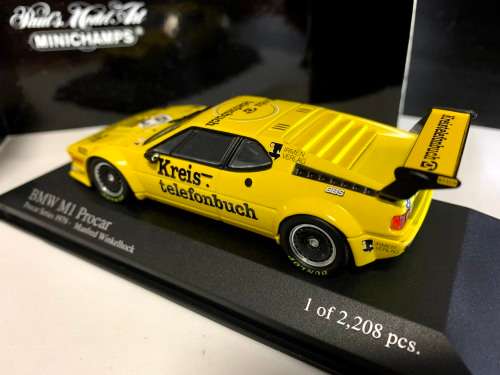 Minichamps 1/43 BMW M1 Procar M. Winkelhock 1979 430792581