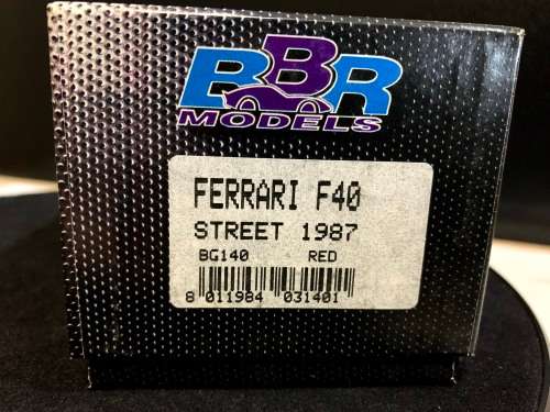 BBR-MODELS - FERRARI - F40 1987