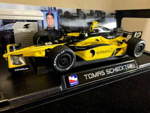 Greenlight Honda IndyCar Series Tomas Scheckter Yellow Luczo Dragon Racing #12