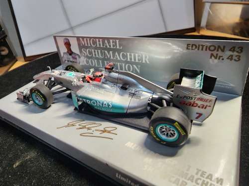 Michael Schumacher Mercedes GP Showcar 2011
