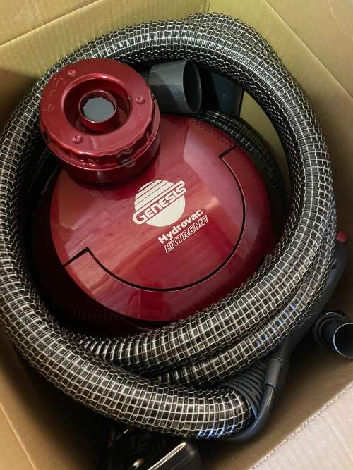 Genesis Hydrovac Extreme (Wet and Dry Vacuum) Washes and Dries Carpets