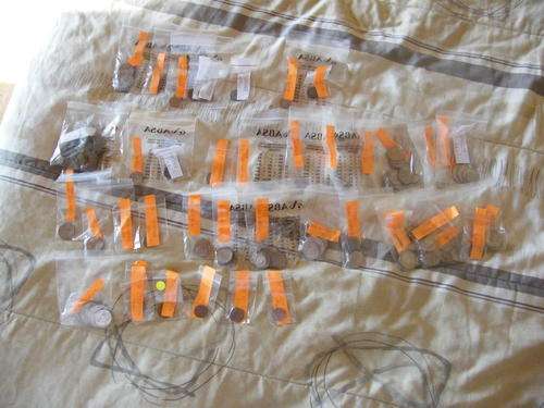 A HUGE LOT OF 293 COINS FROM 1965 TO 1994!!START YOUR COLLECTION NOW.MOSTLY NIKKEL.SOME UNC!!