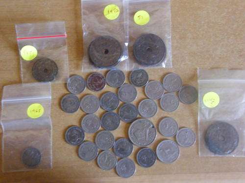 A LOT OF 38 RHODESIA,SOUTHERN RHODESIA AND RHODESIA AND NYASA LAND COINS.