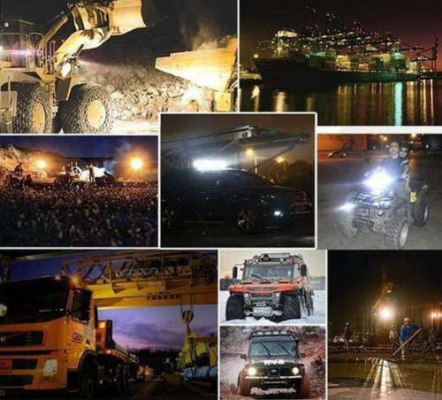 27W LED Car Work Light (Round&Square)