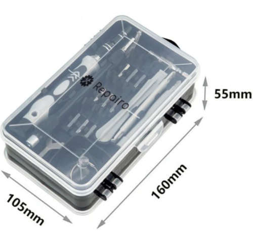 138-in-1 Screwdriver Set multi-Purpose Precision Repair Tool Kit Grey,Purple,Blue&Yellow