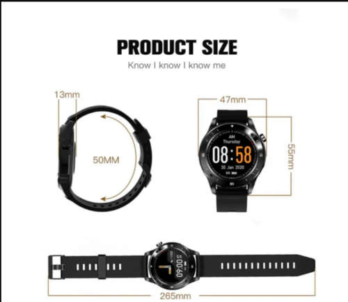 F22 Smart Watch Heart Rate Monitor Tracker Fitness Sports Watch (Red,Green & Black)