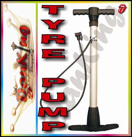 Emergency Tyre Pump - For your safe travelling holiday!!!