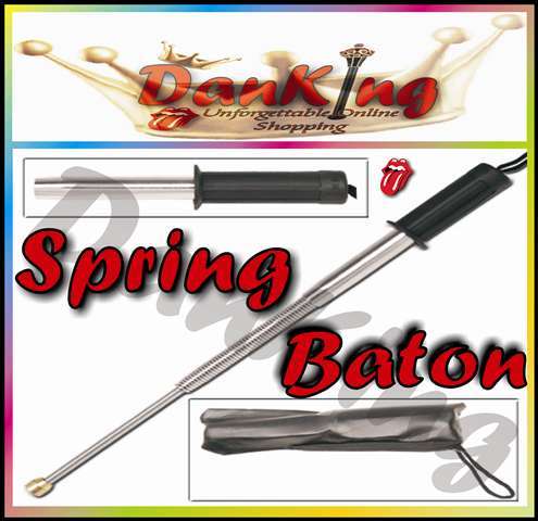 Stainless Steel Spring Baton - Protect yourself!!